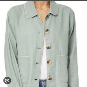 Kensie Light Sage Trench Coat